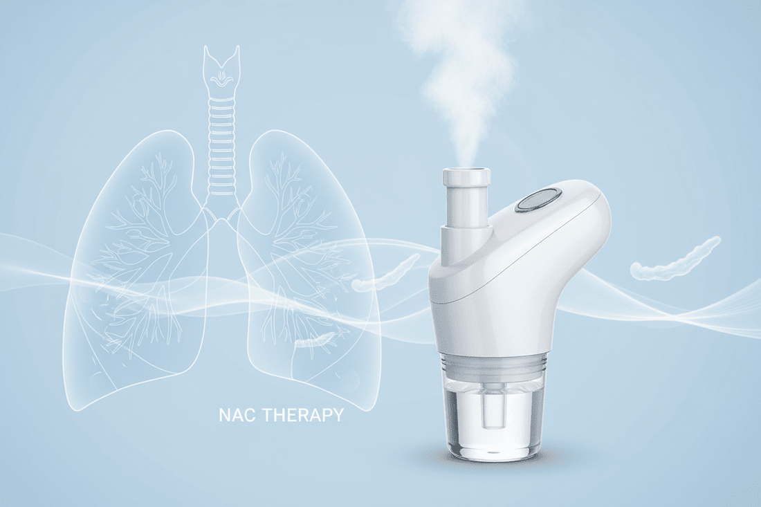 A NAC nebulizer is a treatment method using a nebulizer machine to inhale - Portable Nebulizer Story