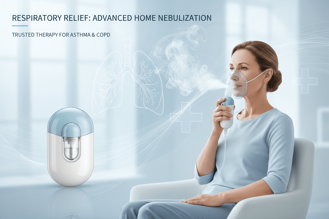 covid and nebulizer- Nebulizers Suitable for People with Asthma and Respiratory Diseases - Portable Nebulizer Story