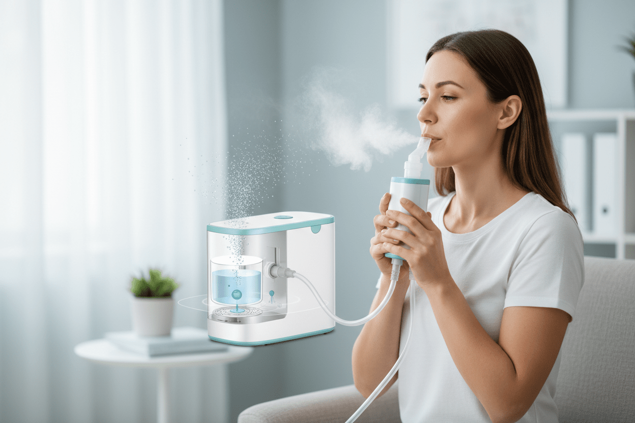 doctor nebulizer- Children's Nebulizers - Suitable for Adults and Children with Asthma and Respiratory Diseases - Portable Nebulizer Story