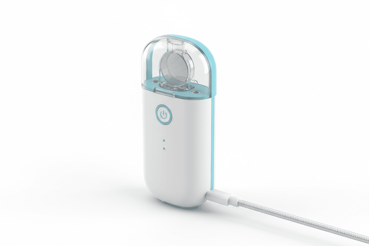 Dr trust portable nebulizer-The Dr Trust Portable Nebulizer is a compact, silent - Portable Nebulizer Story