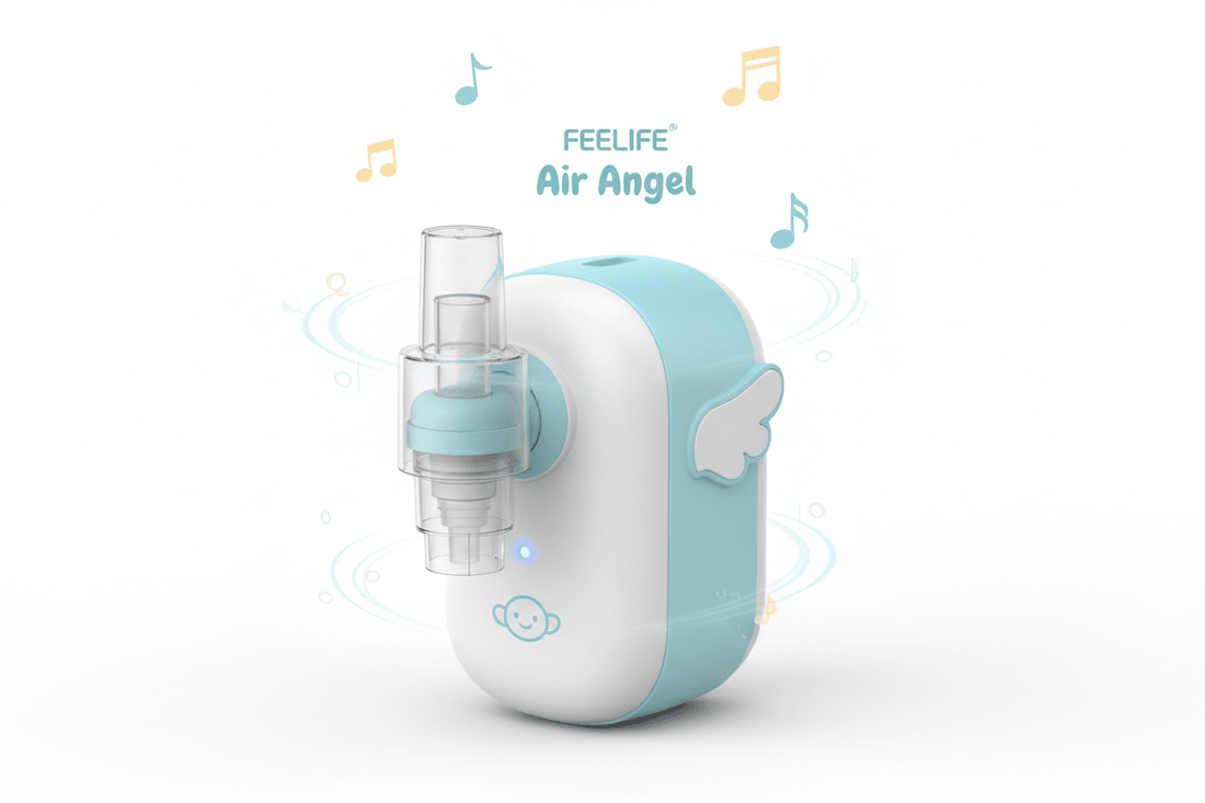 feellife air angel- Nebulizers for Adults and Children - Suitable for Asthma and Respiratory Diseases - Portable Nebulizer Story