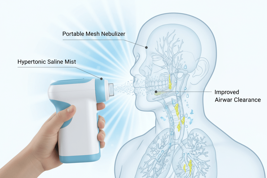 hypertonic nebulizer'- Nebulizers for Adults and Children - Suitable for Asthma and Respiratory Diseases - Portable Nebulizer Story