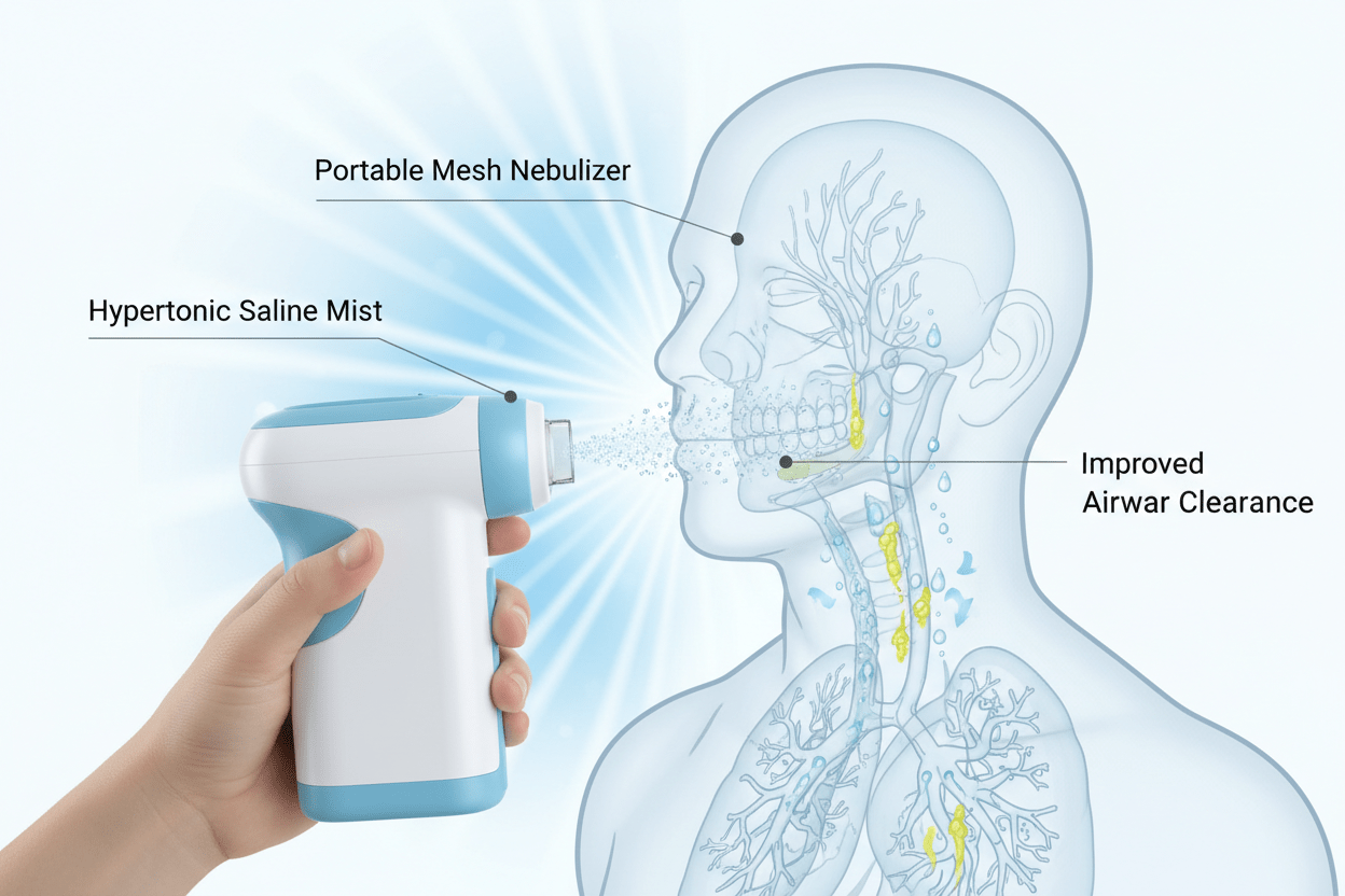 hypertonic nebulizer'- Nebulizers for Adults and Children - Suitable for Asthma and Respiratory Diseases - Portable Nebulizer Story
