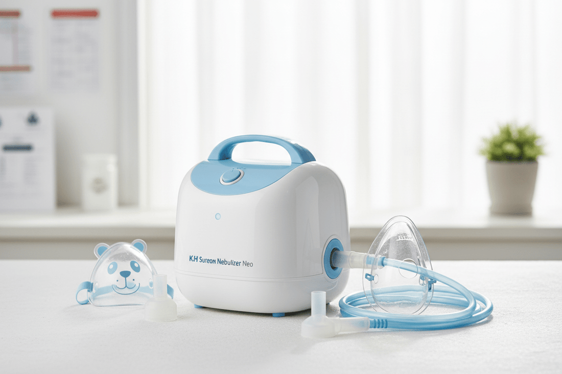 k&h nebulizer- Compressor Nebulizers - Suitable for Adults and Children with Asthma and Respiratory Diseases - Portable Nebulizer Story