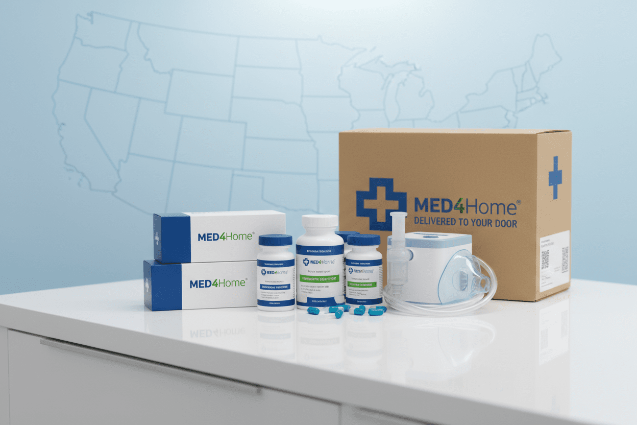med4home pharmacy-Med4Home is a national mail-order pharmacy that specializes in providing prescribed respiratory medications and supplies to patients across the U.S. - Portable Nebulizer Story