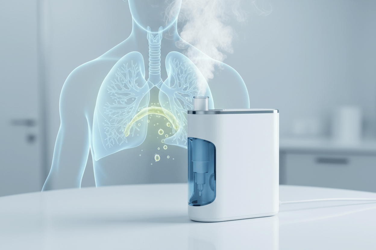 nac nebulisation- Ultrasonic Nebulizers - Suitable for Adults and Children with Asthma and Respiratory Diseases - Portable Nebulizer Story