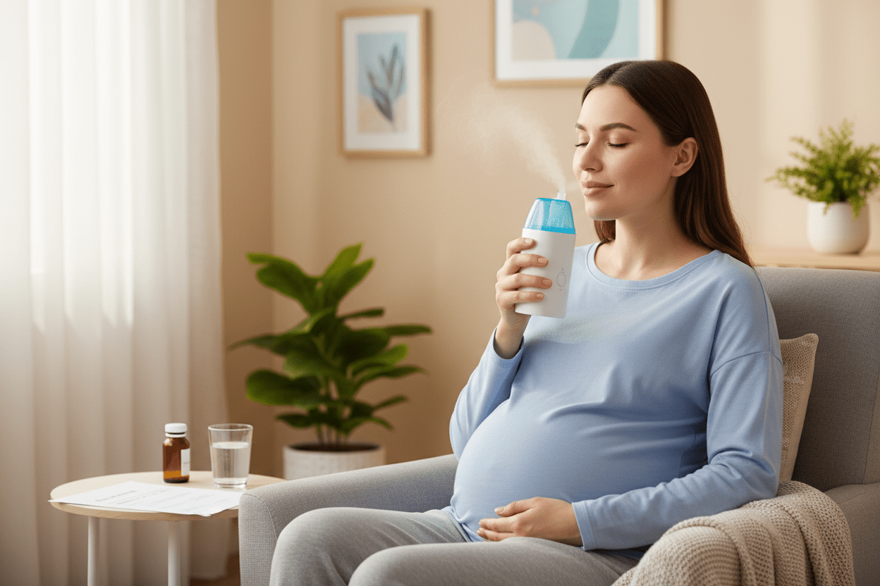 nebulization in pregnancy- Compressor Nebulizers - Suitable for Adults and Children with Asthma and Respiratory Diseases - Portable Nebulizer Story