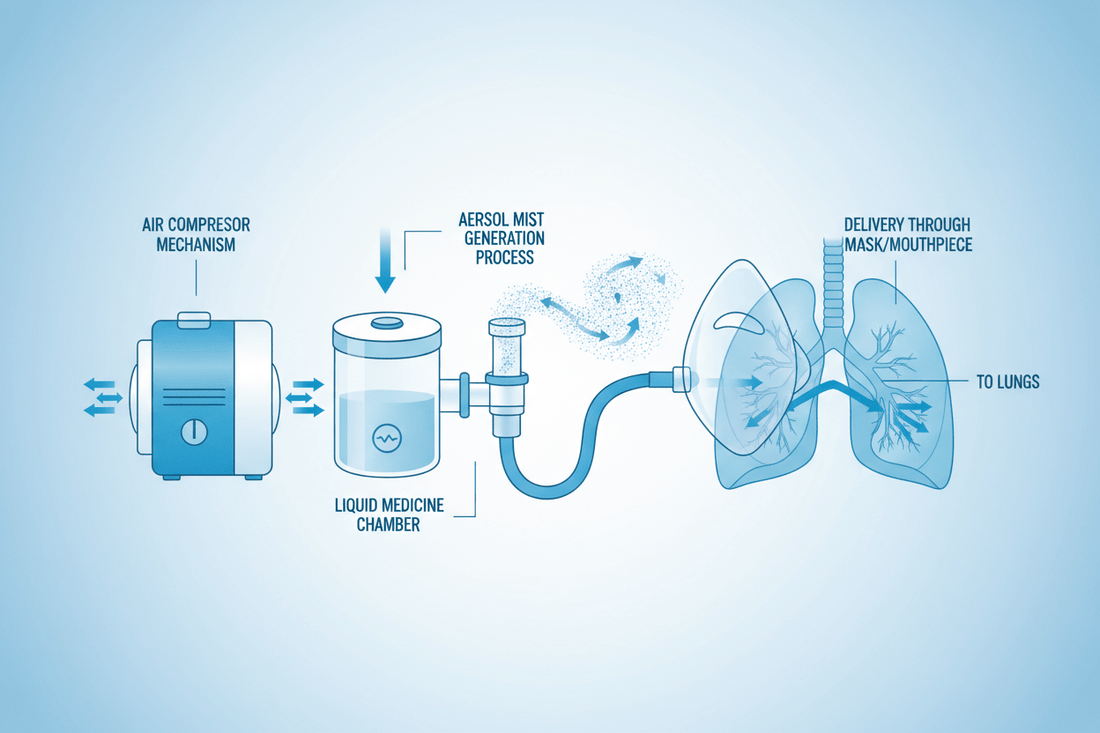nebulizer and covid- Mesh Nebulizers - Suitable for Adults and Children with Asthma and Respiratory Diseases - Portable Nebulizer Story