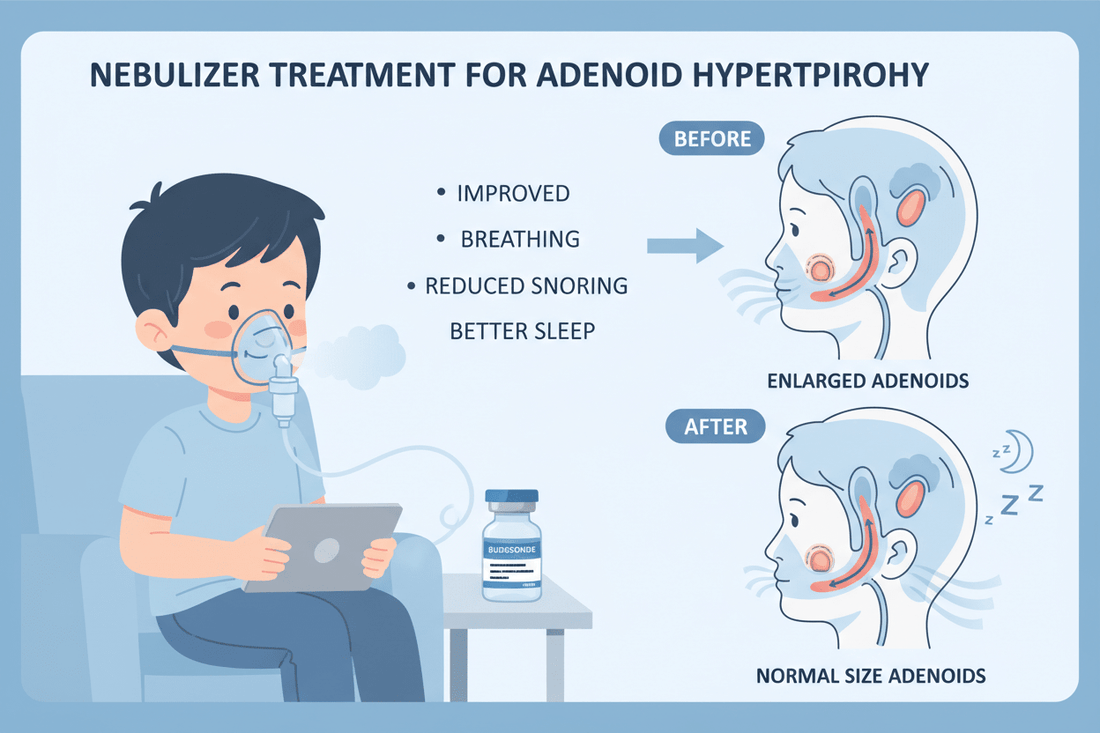 nebulizer for adenoids- Nebulizers Suitable for People with Asthma and Respiratory Diseases - Portable Nebulizer Story