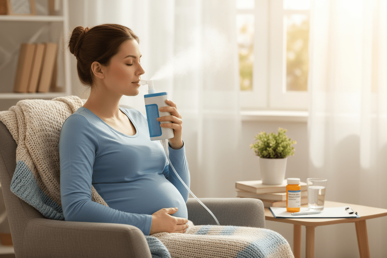 nebulizer for pregnant- Ultrasonic Nebulizers - Suitable for Adults and Children with Asthma and Respiratory Diseases - Portable Nebulizer Story