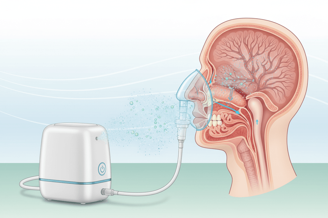 nebulizer for runny nose- Handheld Nebulizers - Suitable for Adults and Childre - Portable Nebulizer Story