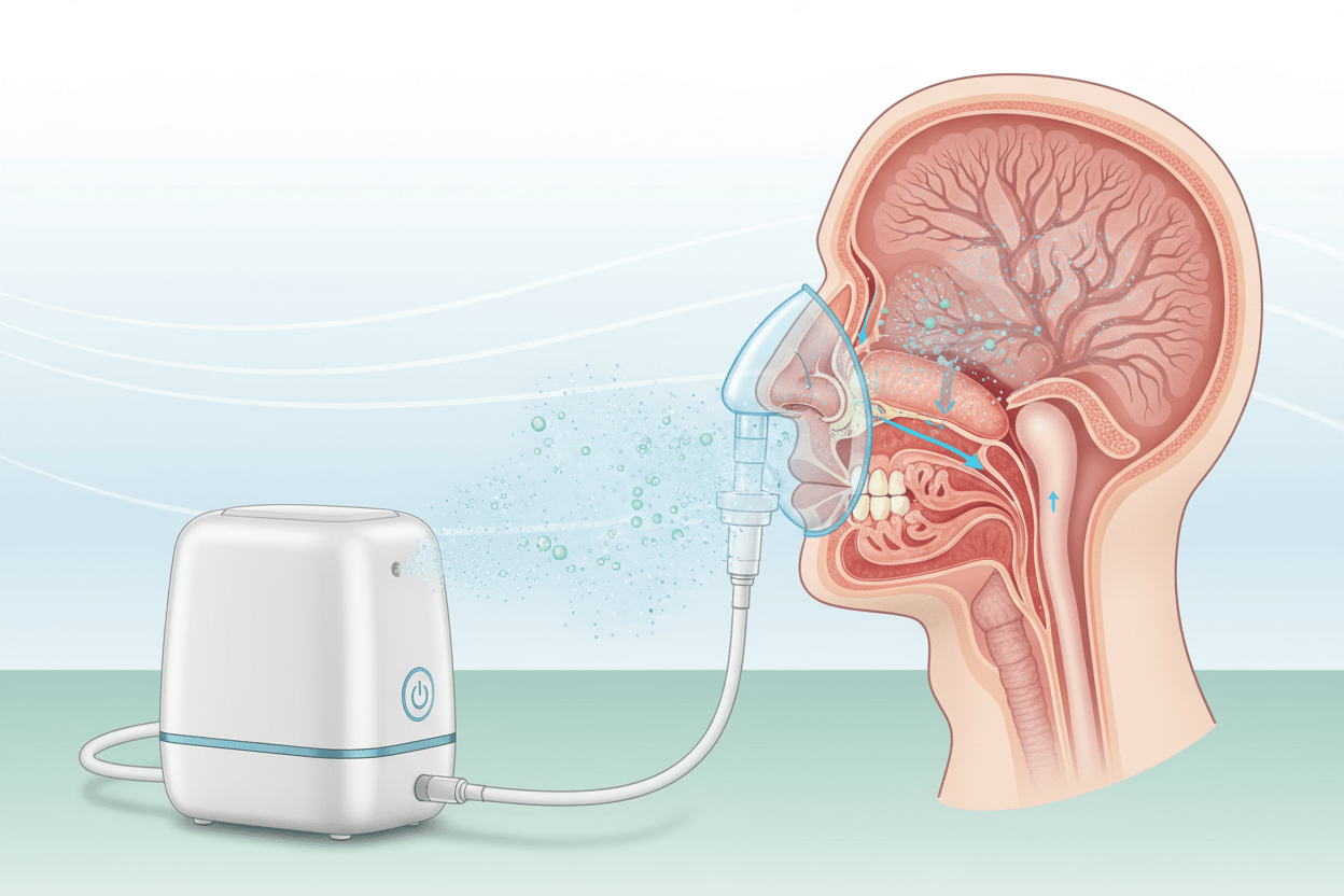 nebulizer for runny nose- Handheld Nebulizers - Suitable for Adults and Childre - Portable Nebulizer Story
