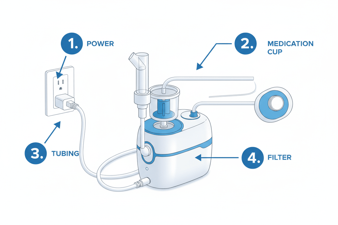 nebulizer not blowing mist- Mesh Nebulizers - Suitable for Adults and Children with Asthma and Respiratory Diseases - Portable Nebulizer Story