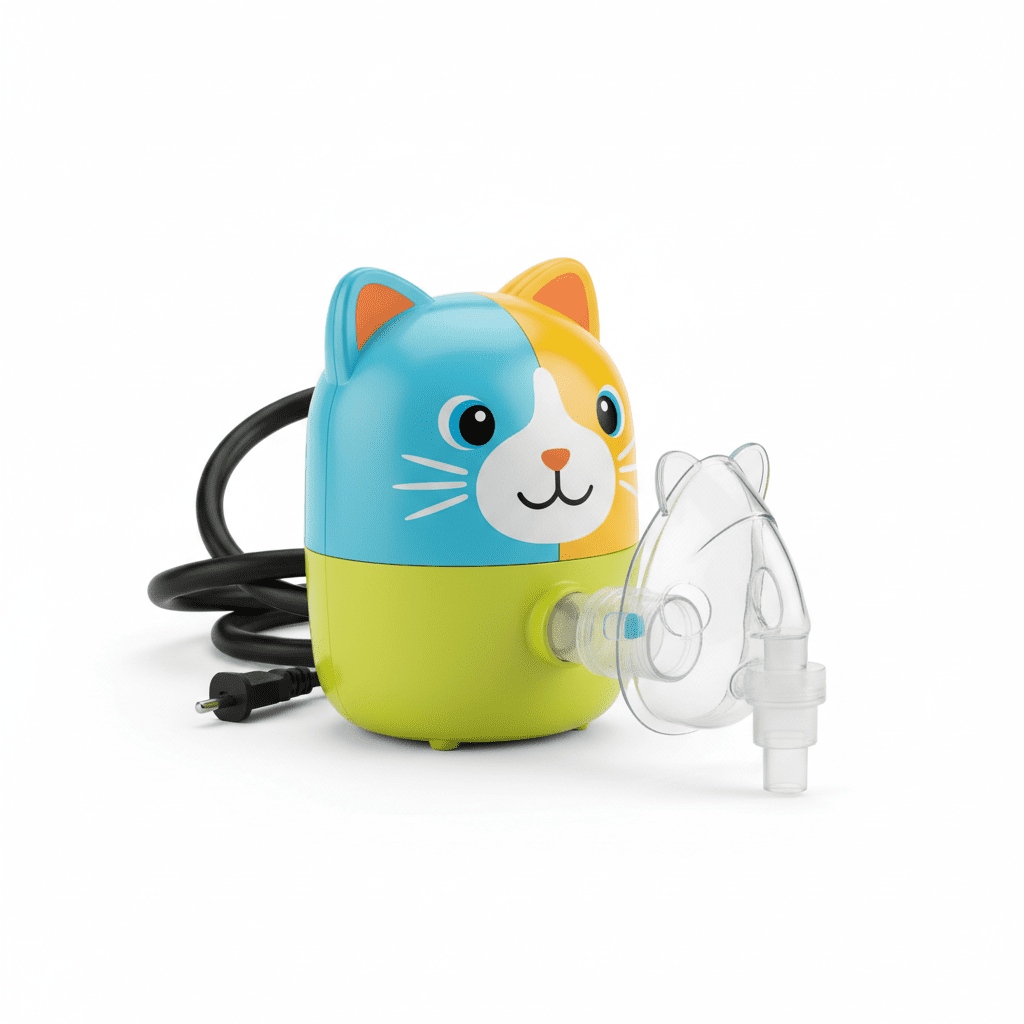 omron nami cat nebuliser-Effective Medication Delivery: Equipped with a powerful compressor - Portable Nebulizer Story