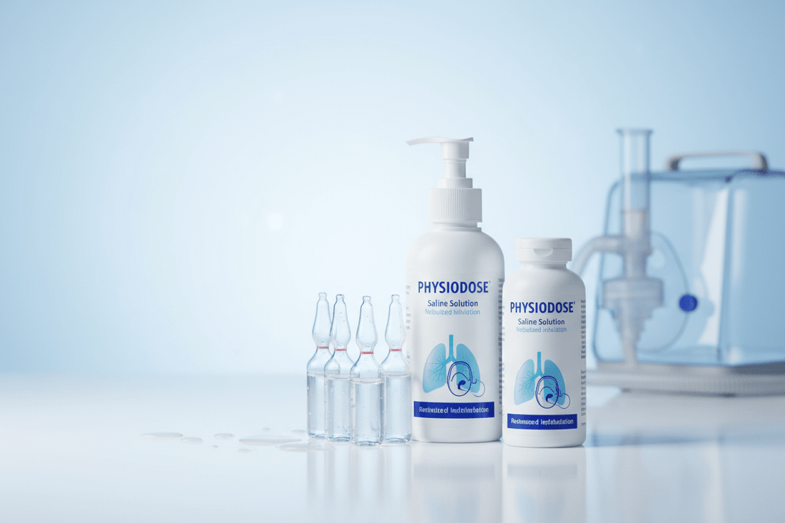 physiodose nebulizer- Compressor Nebulizers - Suitable for Adults and Children with Asthma and Respiratory Diseases - Portable Nebulizer Story