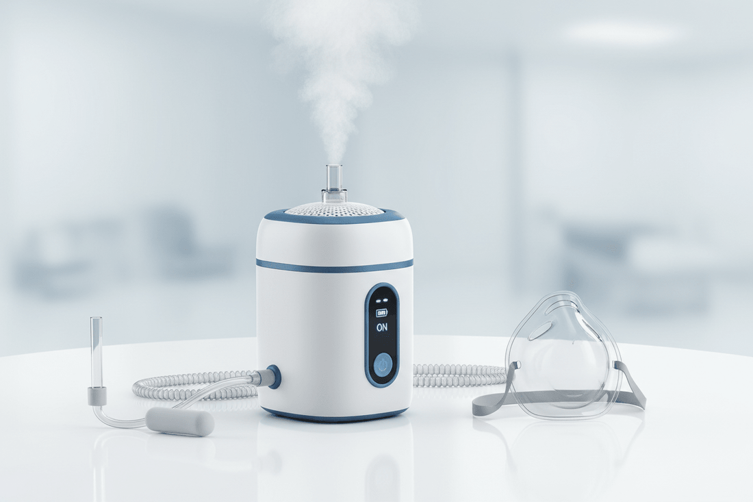 polymed nebulizer- Adult Nebulizers - Suitable for Adults and Children with Asthma and Respiratory Diseases - Portable Nebulizer Story
