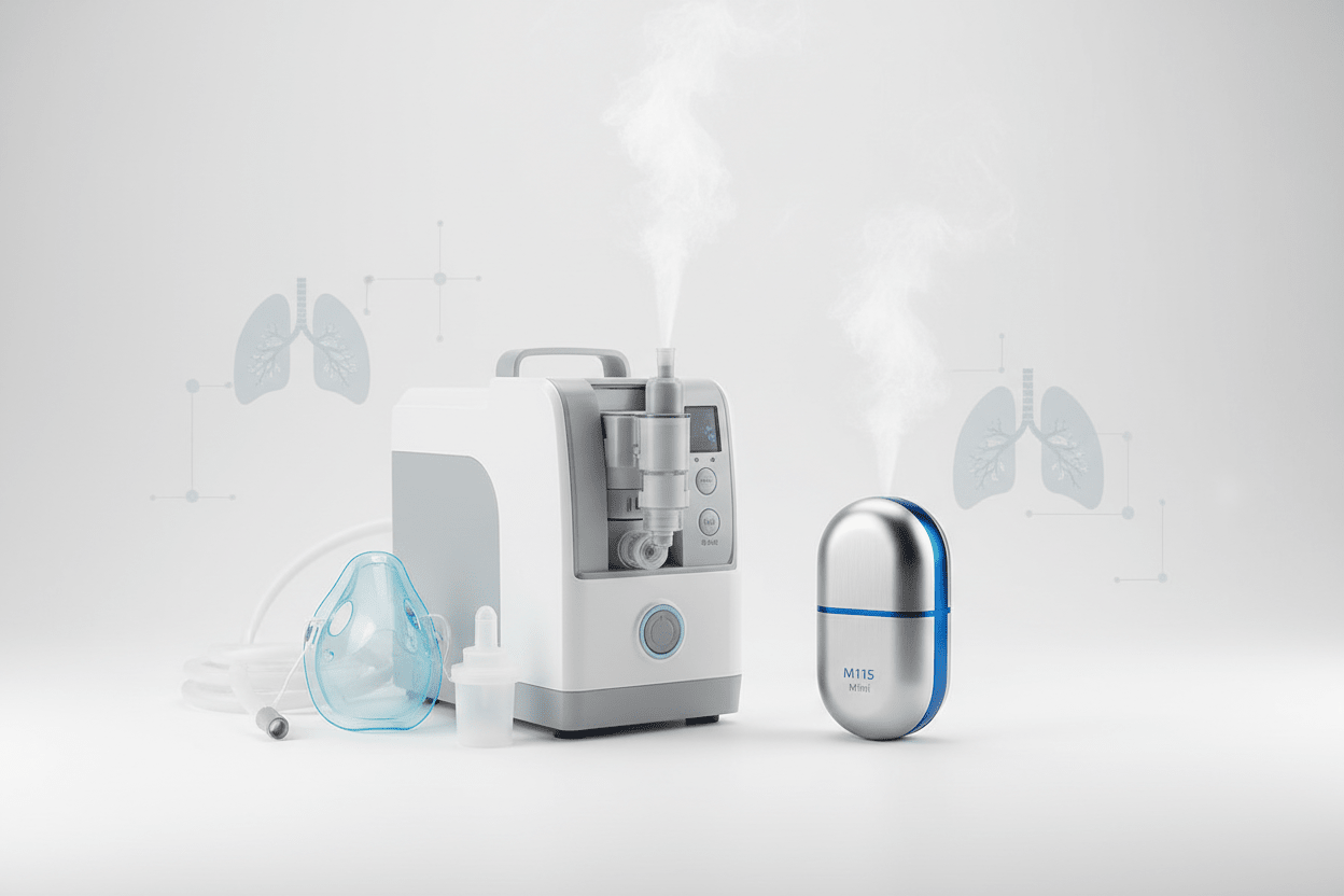 surgitech nebulizer- Mesh Nebulizers - Suitable for Adults and Children with Asthma and Respiratory Diseases - Portable Nebulizer Story