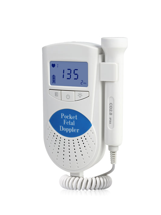 The Official Handhold Fetal Doppler FD100 (Blue) for Home use