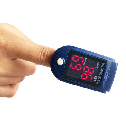 Fingertip Pulse Oximeter Heart Rate & Oxygen Level PO101