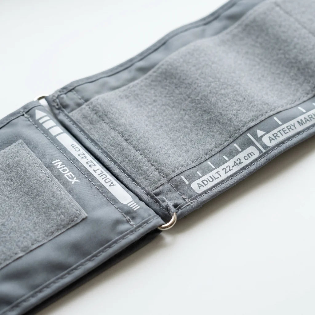 Blood Pressure Monitor Detail - Comfortable Upper Arm Cuff