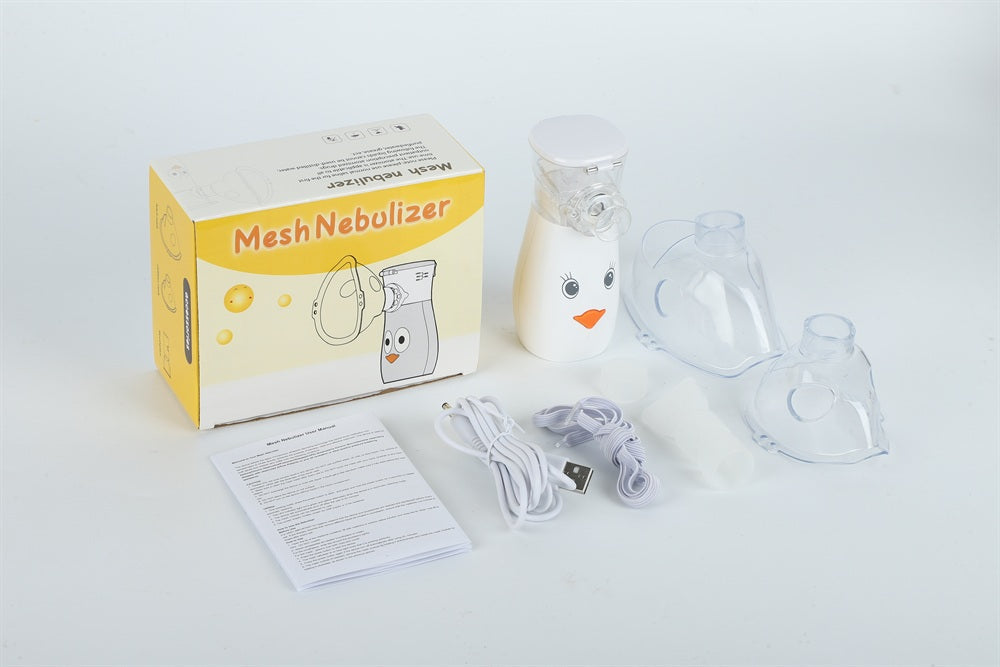 Mericonn UN209 mesh nebulizer kit with masks and accessories