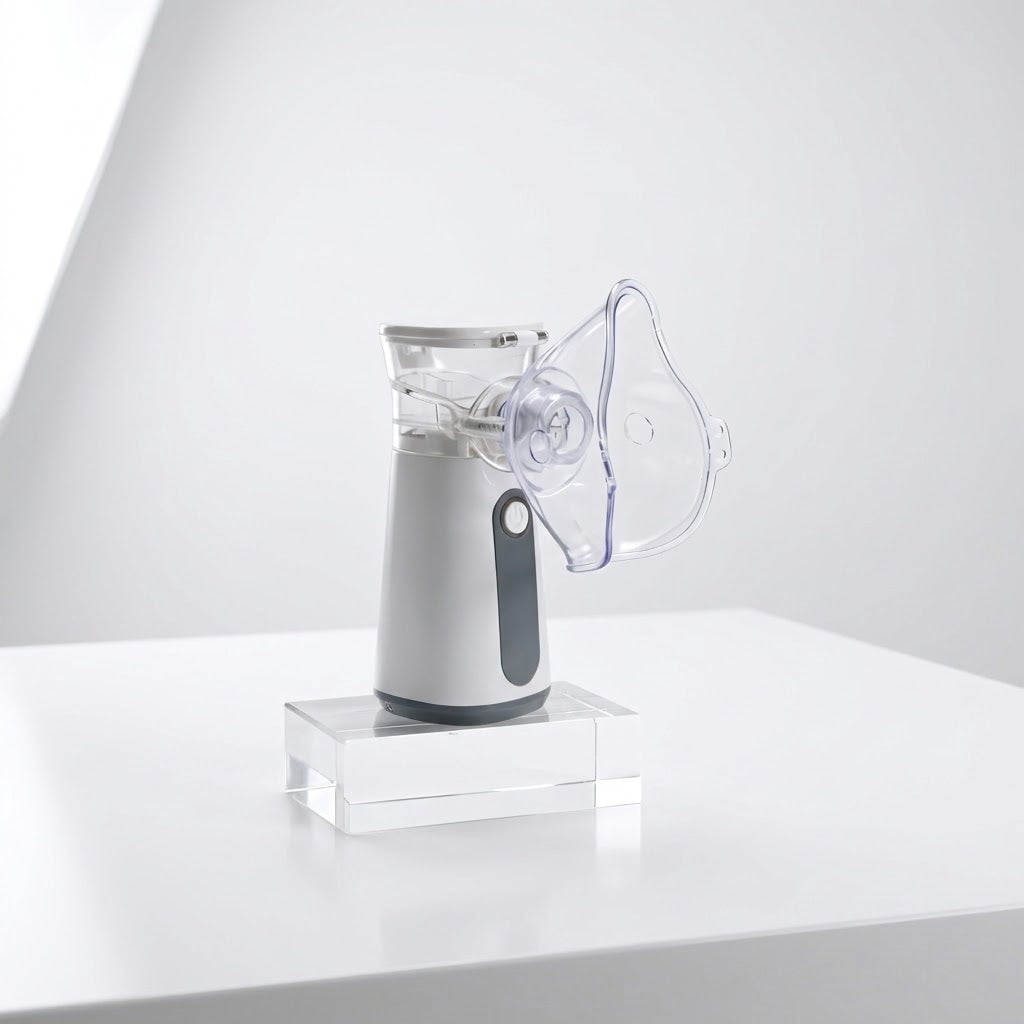 Mericonn Portable Mesh Nebulizer with Detachable Medication Cup - Rechargeable-UN204