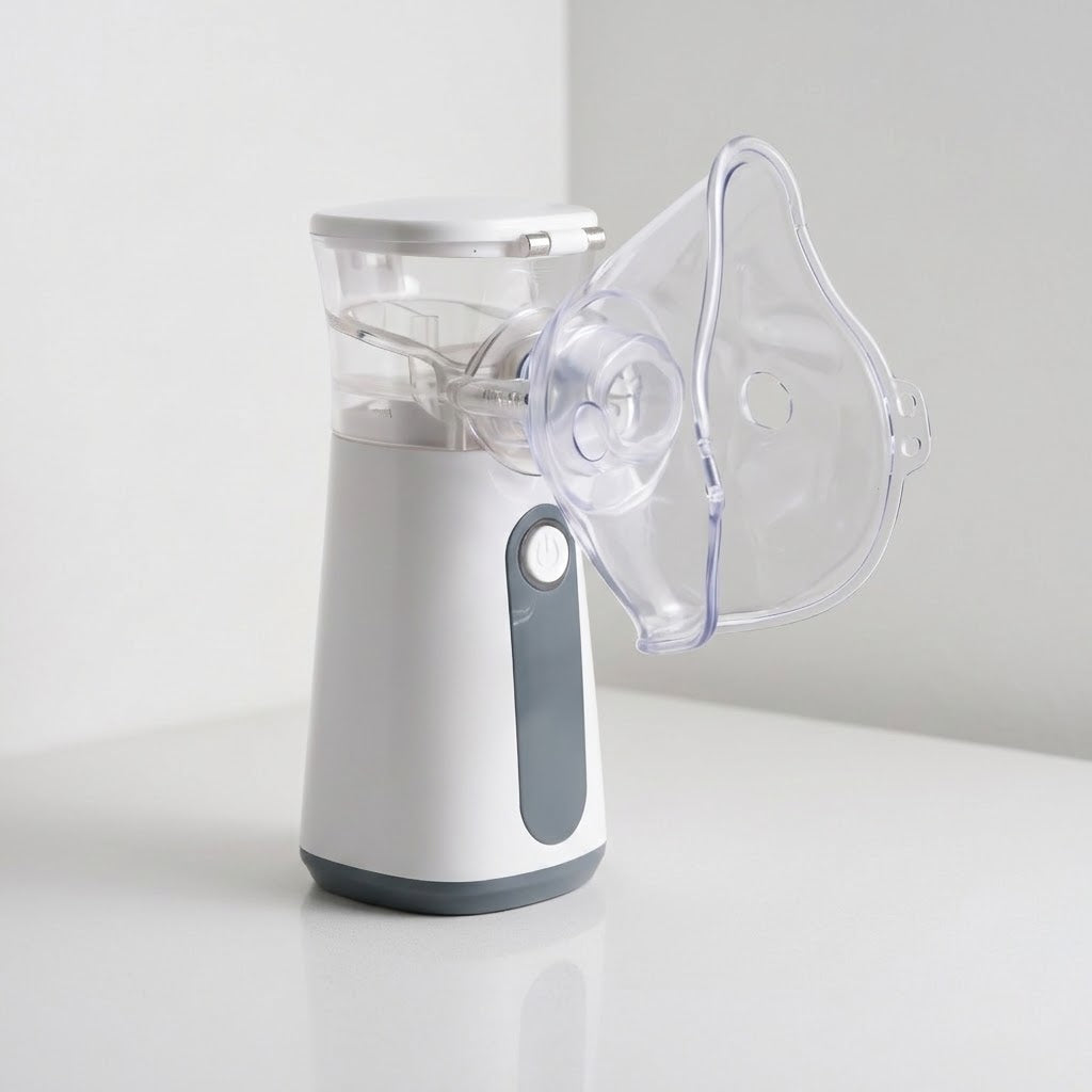 Mericonn Portable Mesh Nebulizer with Detachable Medication Cup - Rechargeable-UN204