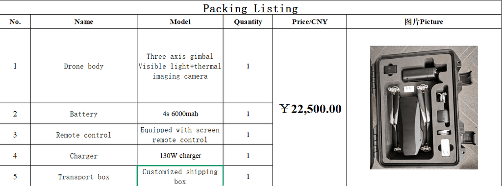 Action 3T Combo Drone/ Basic Drone Enterprise with Thermal Camera 45 - min Max Flight Time UAV - Portable Nebulizer Story