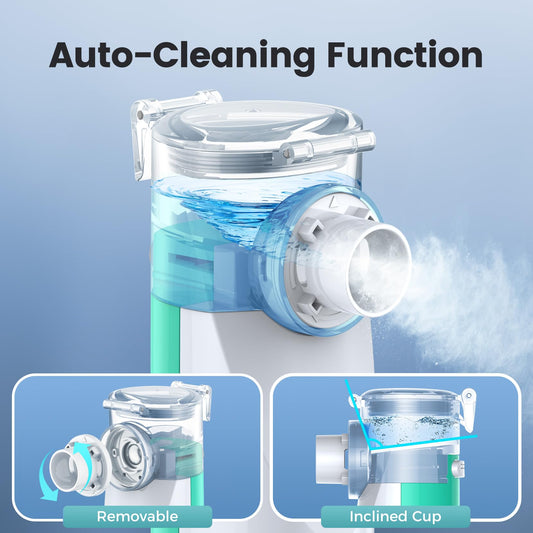nebulizer detachable medication cup battery