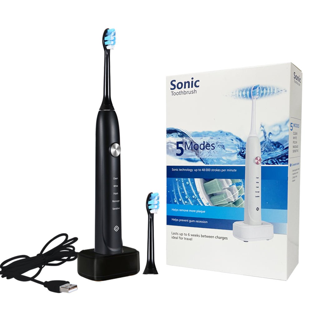 Mericonn Sonicare 4100 Rechargeable Electric Toothbrush, 30 - Day Battery Life, White, Model TB1201 - Portable Nebulizer Story