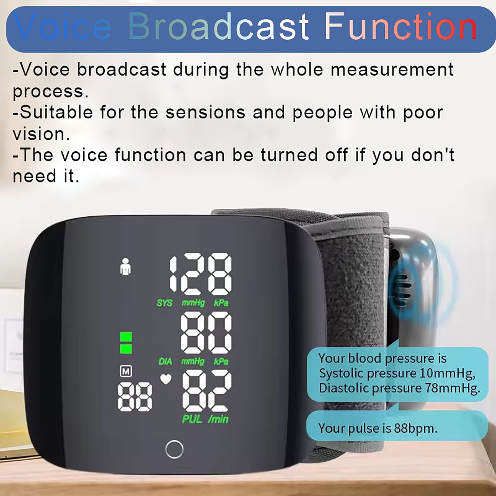 Mericonn Wrist Blood Pressure Monitor - Portable Nebulizer Story