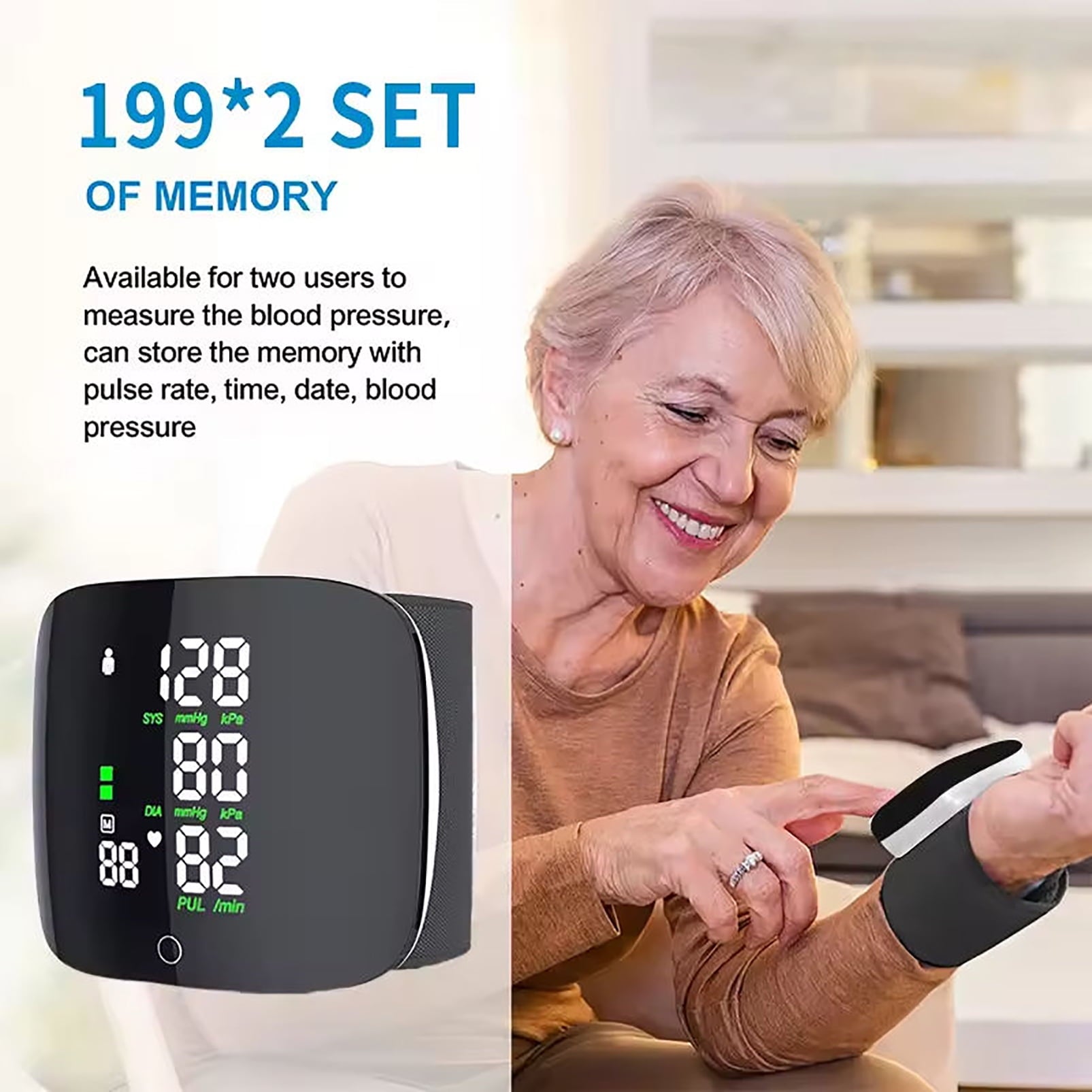 Mericonn Wrist Blood Pressure Monitor - Portable Nebulizer Story