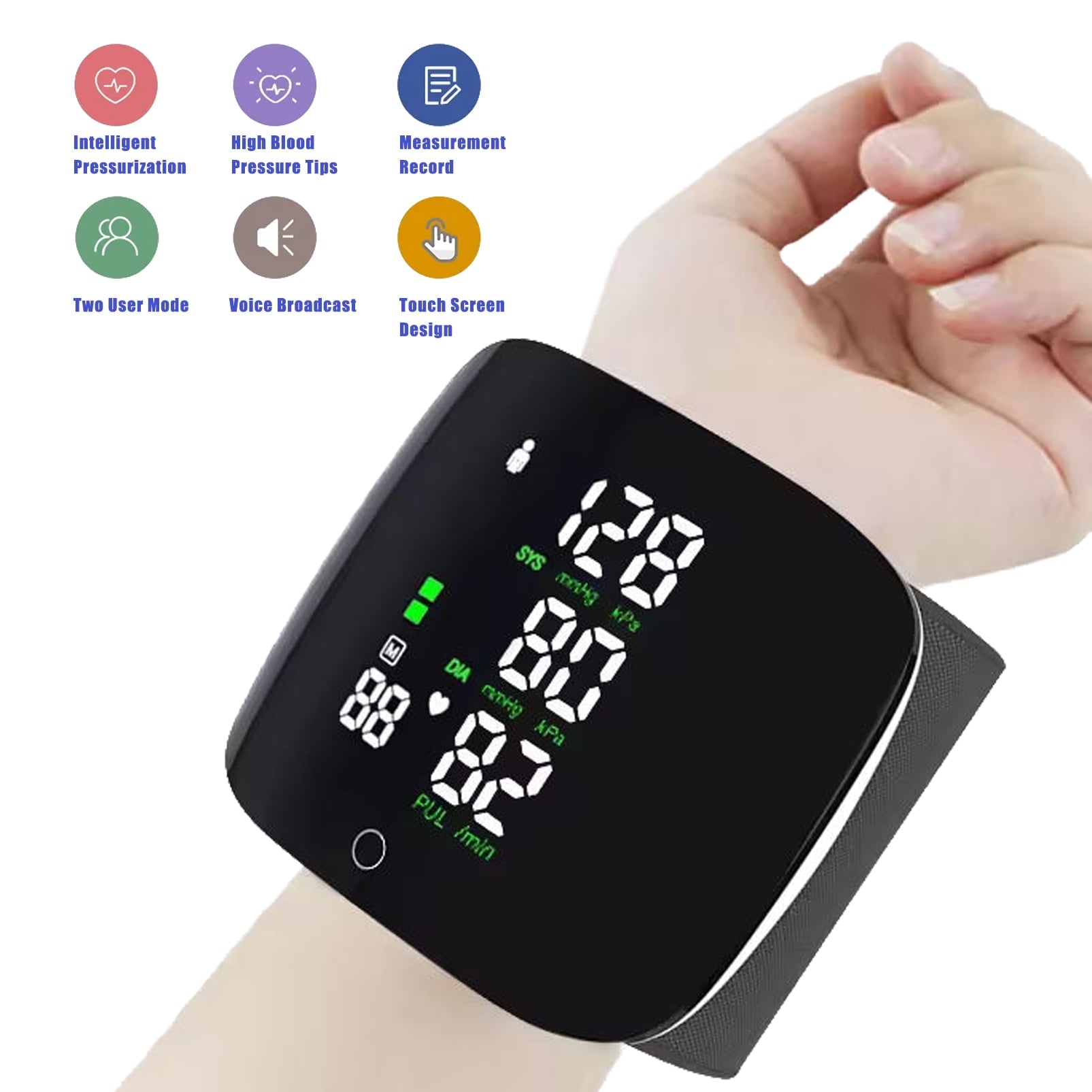 Mericonn Wrist Blood Pressure Monitor - Portable Nebulizer Story