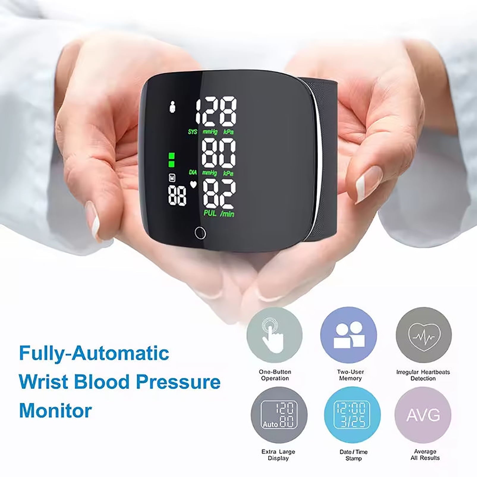 Mericonn Wrist Blood Pressure Monitor - Portable Nebulizer Story