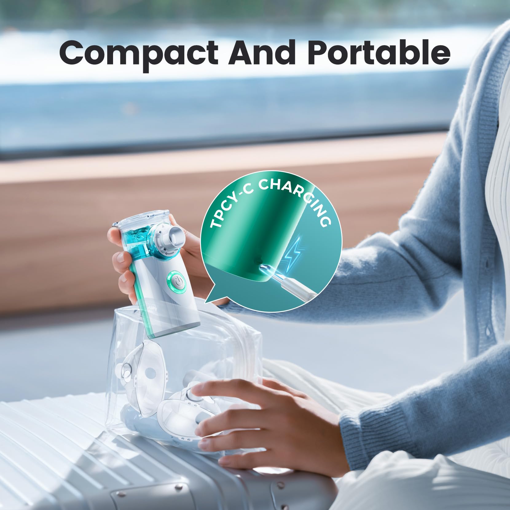 nebulizer detachable medication cup battery - Portable Nebulizer Story