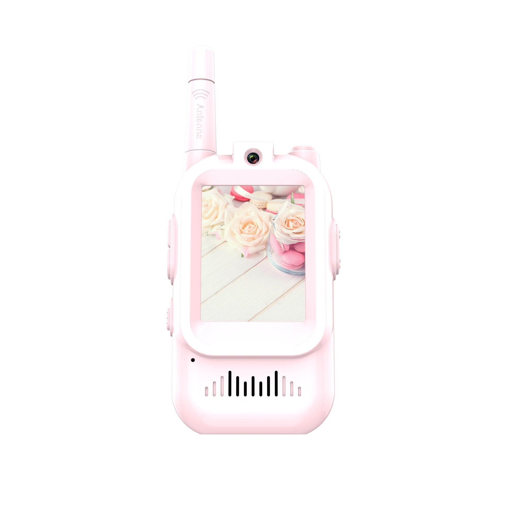 Video Walkie Talkies for Kids, Hiking for Boys Girls Ages 3 - 12, Handheld 2 Pack Rechargeable Video Intercom Kids Walkies Talkies, Indoor Outdoor Toys for Family Games, Outside, Camping (1 pair Blue/Pink) - Portable Nebulizer Story